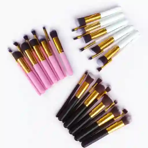 Kit De Brochas Kabuki X 10