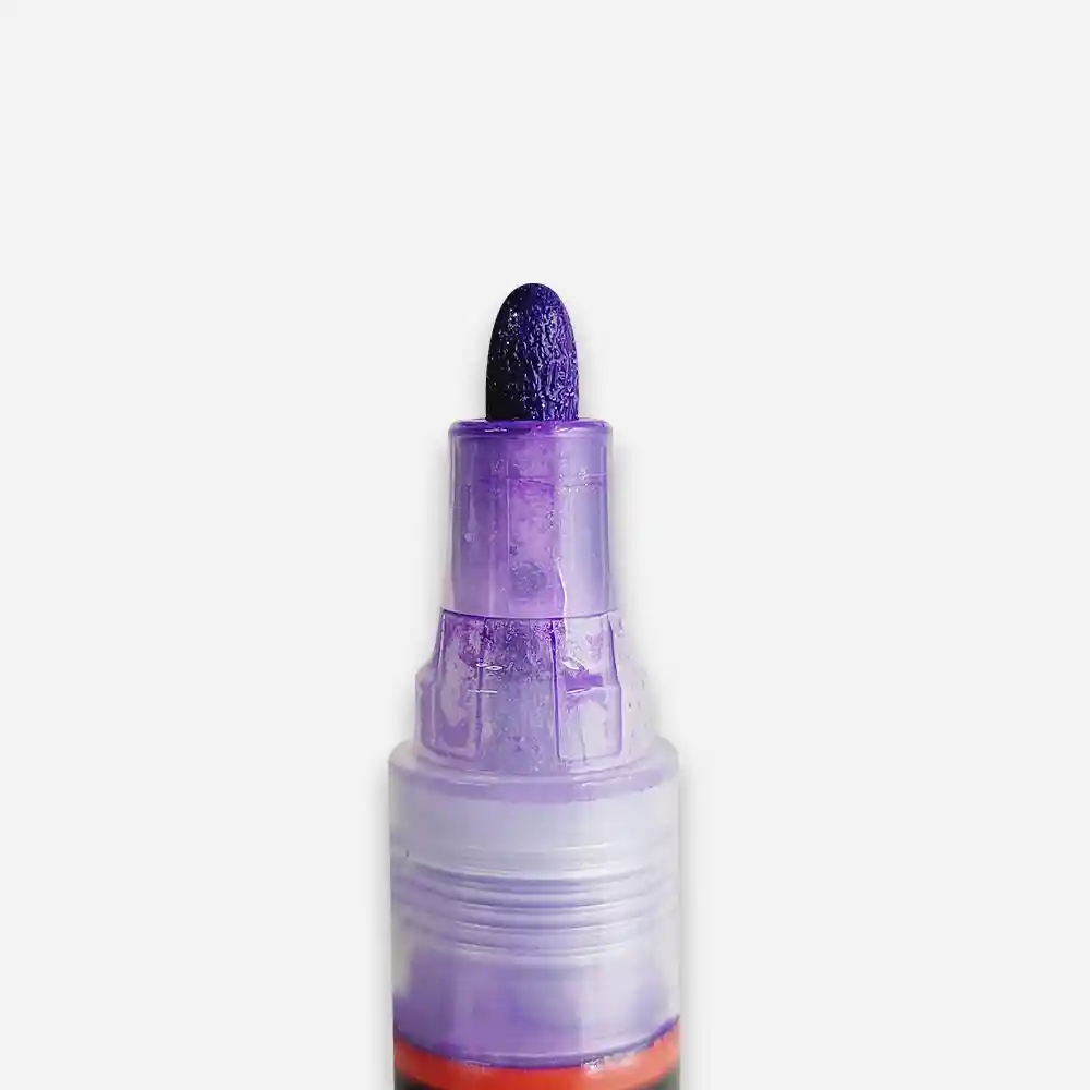 Marcador Acrilico Violeta Metalizado Franco Quimica