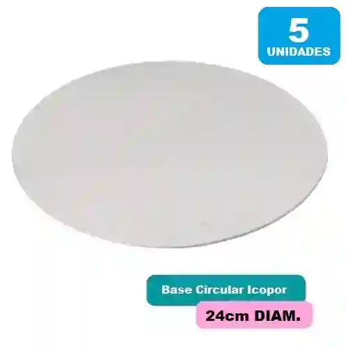 Kangupor Blonda Icopor 24cm X 5und