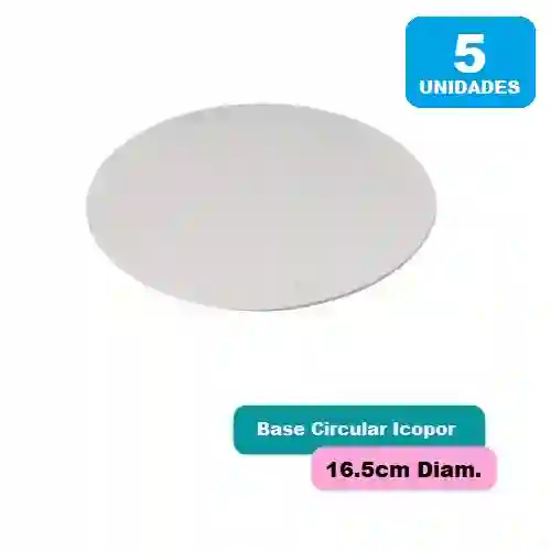Darnel Blonda Icopor 16.5cm X 5und