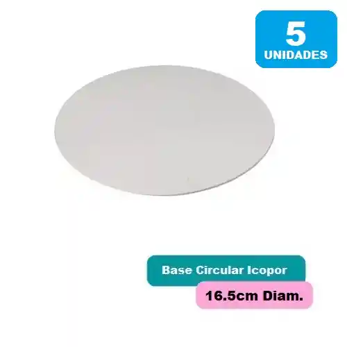Darnel Blonda Icopor 16.5cm X 5und