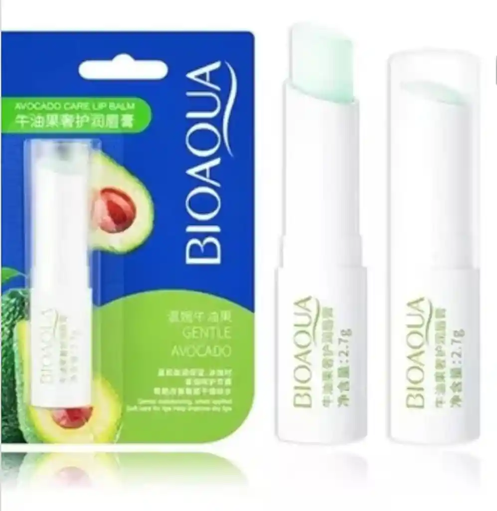 Balsamo Para Labios Fresa O Manzana Marca Bioaqua