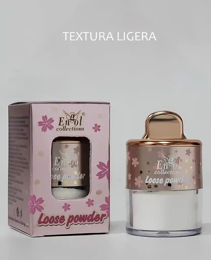 Polvos Sueltos Fijador Para Sellar Maquillaje Matificante Marca Engol