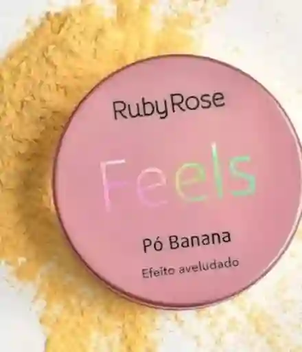 Polvos Sueltos Banana Fijador Para Sellar Maquillaje Matificante Marca Ruby Rose
