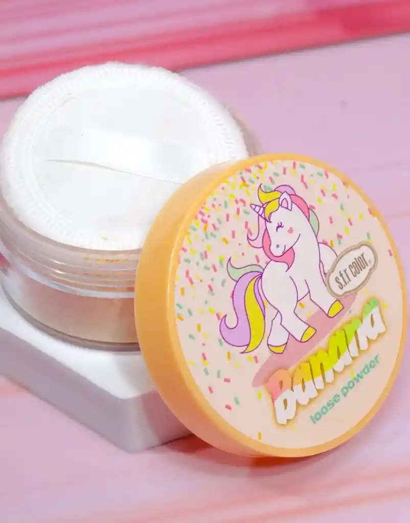 Polvos Sueltos Banana Fijador Para Sellar Maquillaje Matificante Marca Sfr Color