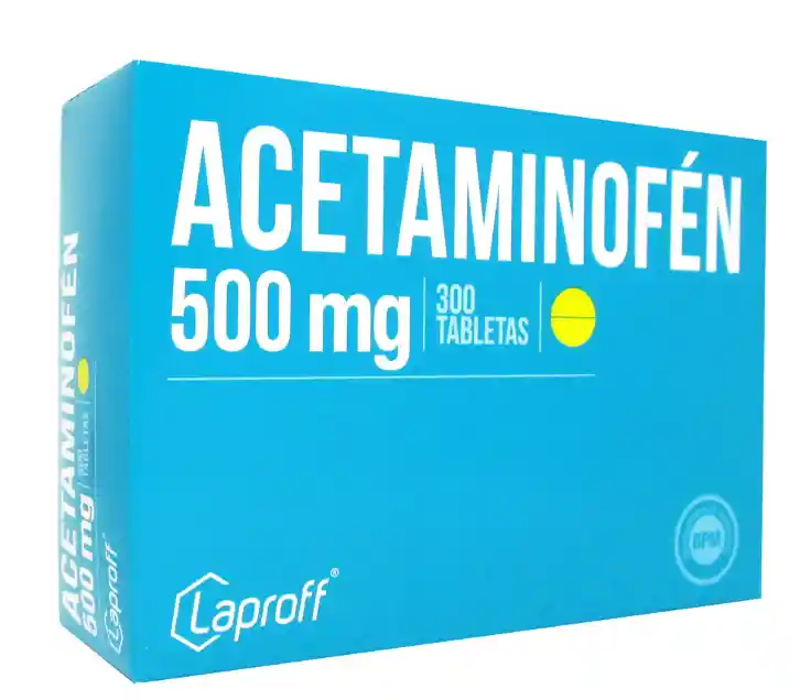 Acetaminofen X10 Tabletas