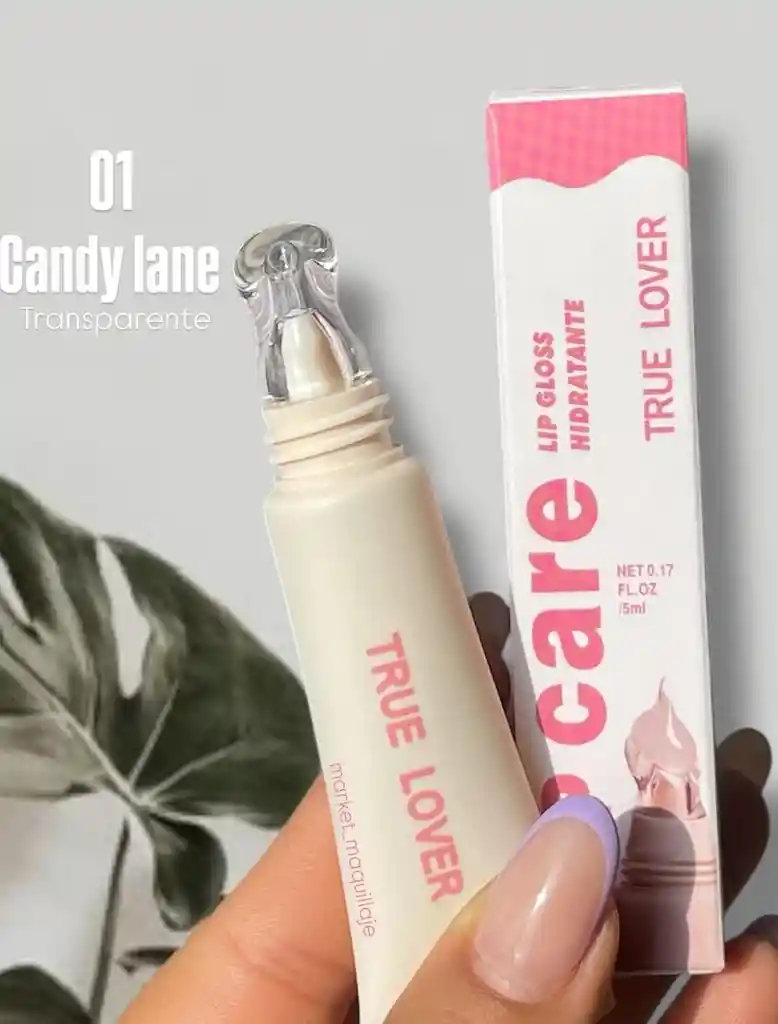 Brillo Lip Gloss Labial Hidratante Con Color True Lover