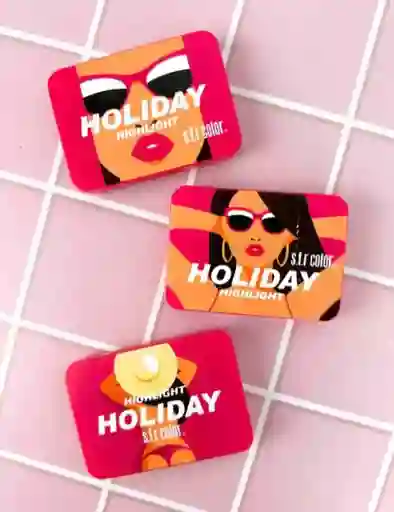 Iluminador Para Rostro Highlight Holiday Sfr Color