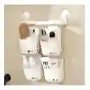 Cesta Colgante De Baño Almacenamiento Set X2