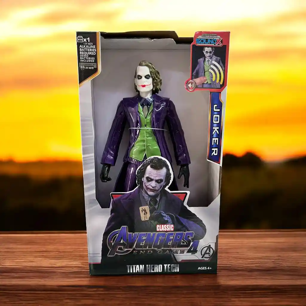 Muñeco Figura Acción Joker Articulado 30 Cm