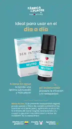 Sen Intimo Lubricante Neutro - Base Agua 30ml