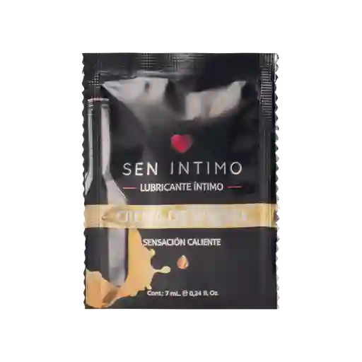 Lubricante Comestible Caliente Crema De Whisky Sen Intimo 7ml