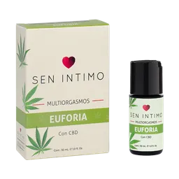 Lubricante Multiorgasmos Euforia 30ml- ¡placer Intenso Y Renovado!