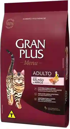Alimento Seco Granplus Gato Adulto Sabor Salmón & Arroz 3kg