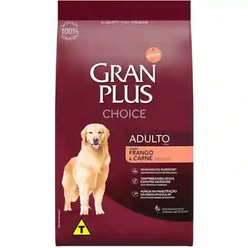 Alimento Seco Granplus Menu Cachorro Sabor Carne & Arroz 3kg