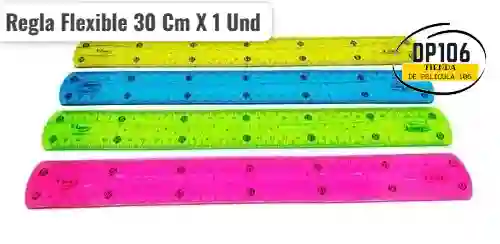 Regla Flexible 30 Cm X 1 Und