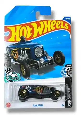 Hot Wheels Max Steel Carro De Colección Rod Squad 2/10 Mattel