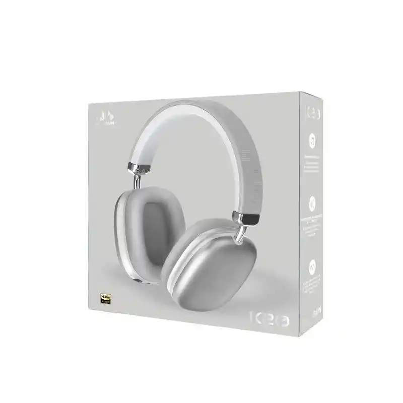 Diadema Bluetooth K20 Gris