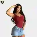 Body Control Abdomen Vino Tinto