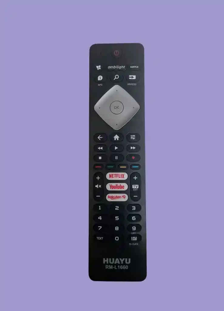 Control Remoto Huayu Universal Para Televisores Philips / Rm-l1660