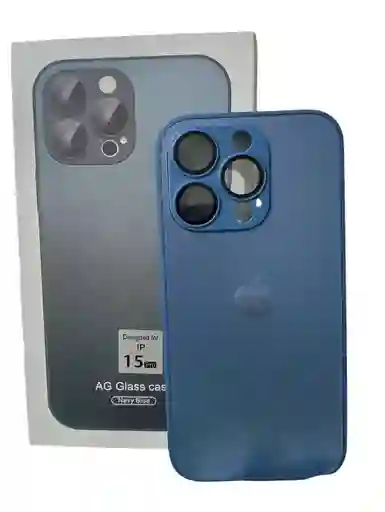 Estuche Funda Ag Glass Iphone 15 Pro Celular