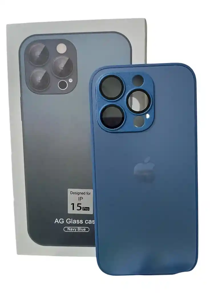 Estuche Funda Ag Glass Iphone 15 Pro Celular