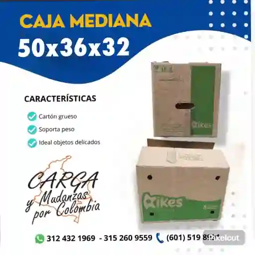 Caja Kikes 50x36x32 Con Agarradera -empaque