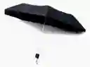 Sombrilla/paraguas Negro, Pequeño Y Práctico Fácil De Llevar