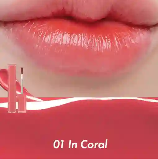 Rom&nd Dewyful Water Tint #01 In Coral