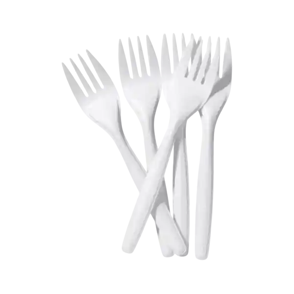 Tenedor Desechable Pequeño X 20 Und
