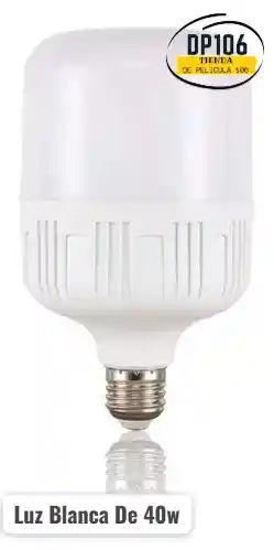 Bombillo Luz Blanca De 40w