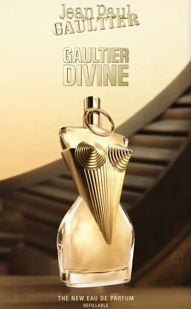 Perfume Jean Paul Gaultier Divine Woman Eau De Parfum 100ml