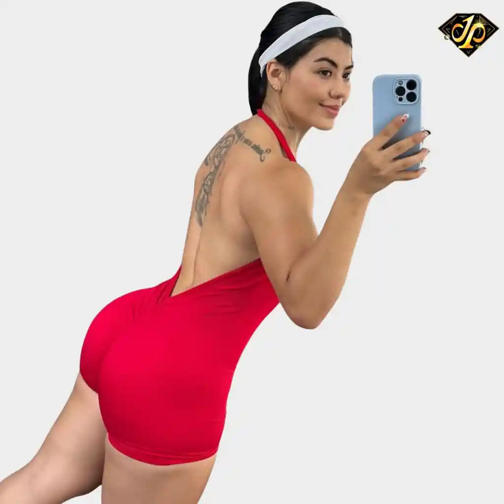 Enterizo Sara Rojo