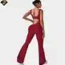 Enterizo Culotte Vino Tinto