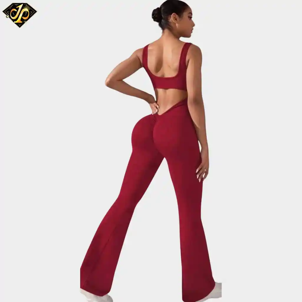 Enterizo Culotte Vino Tinto