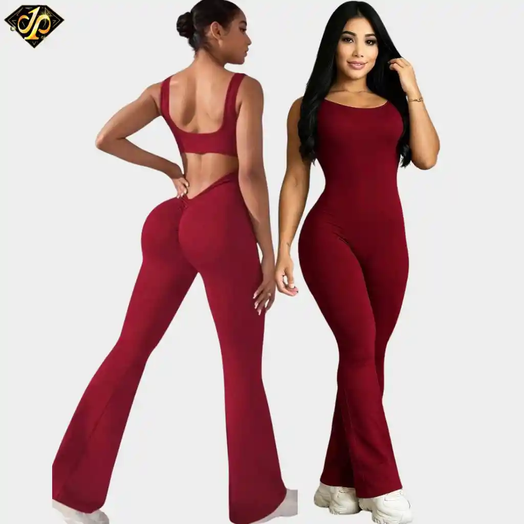 Enterizo Culotte Vino Tinto
