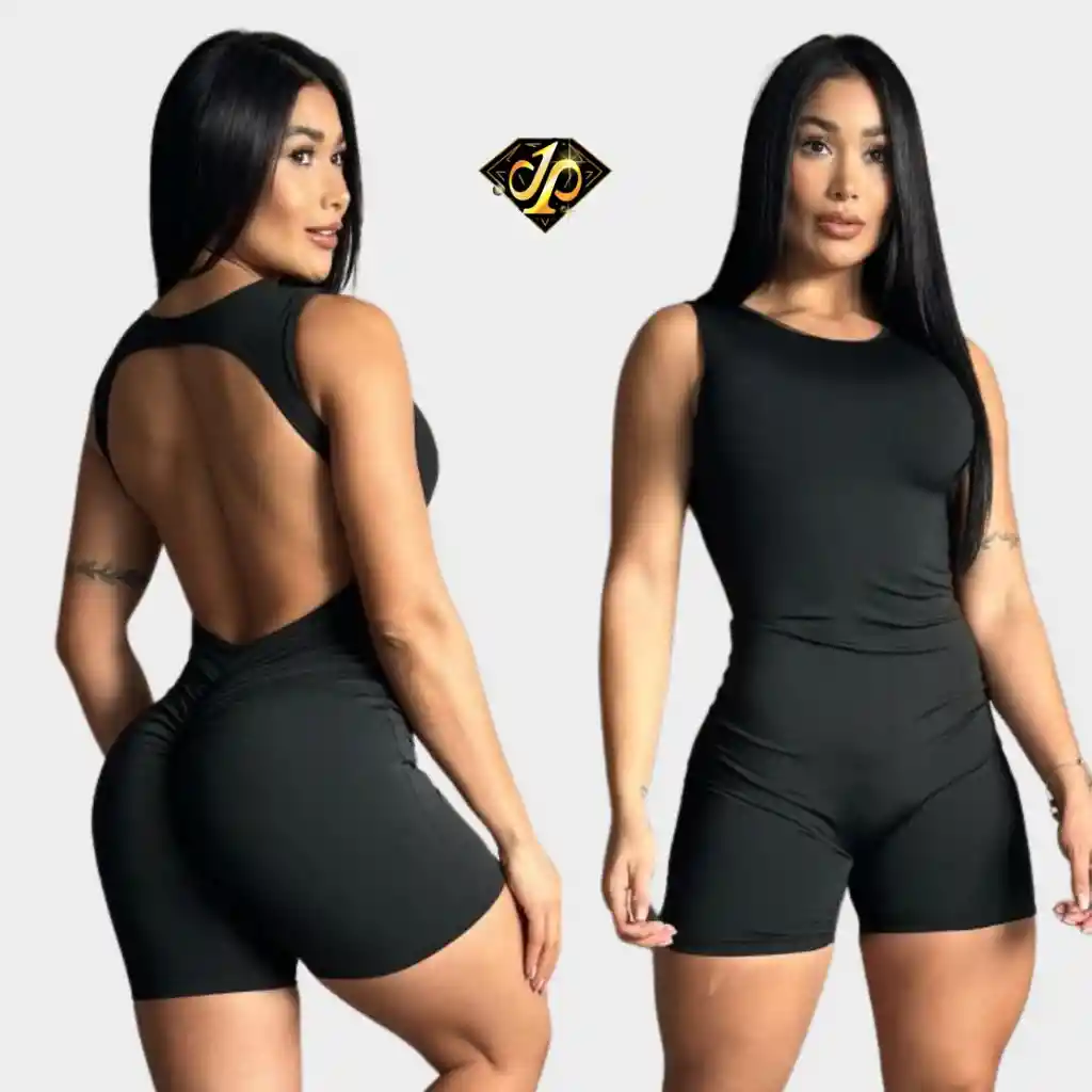 Enterizo Push Up Hueco Espalda