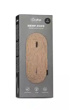 Cuerda Para Amarre Hemp Rope Cañamo 10 Metros