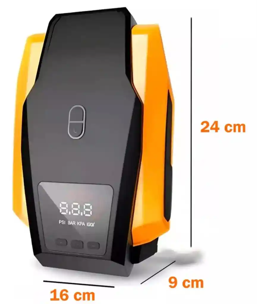 Compresor De Aire Inflador Portátil Digital Para Carro