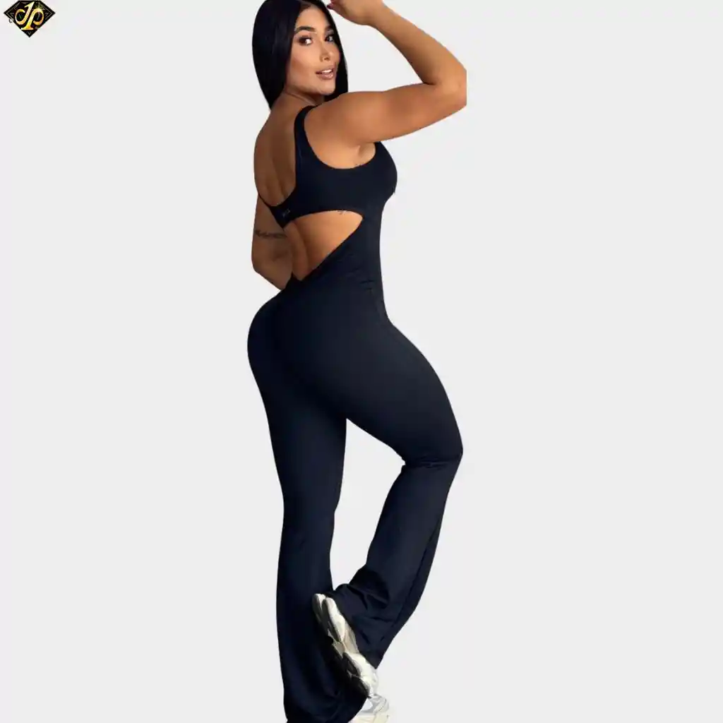 Enterizo Culotte Negro