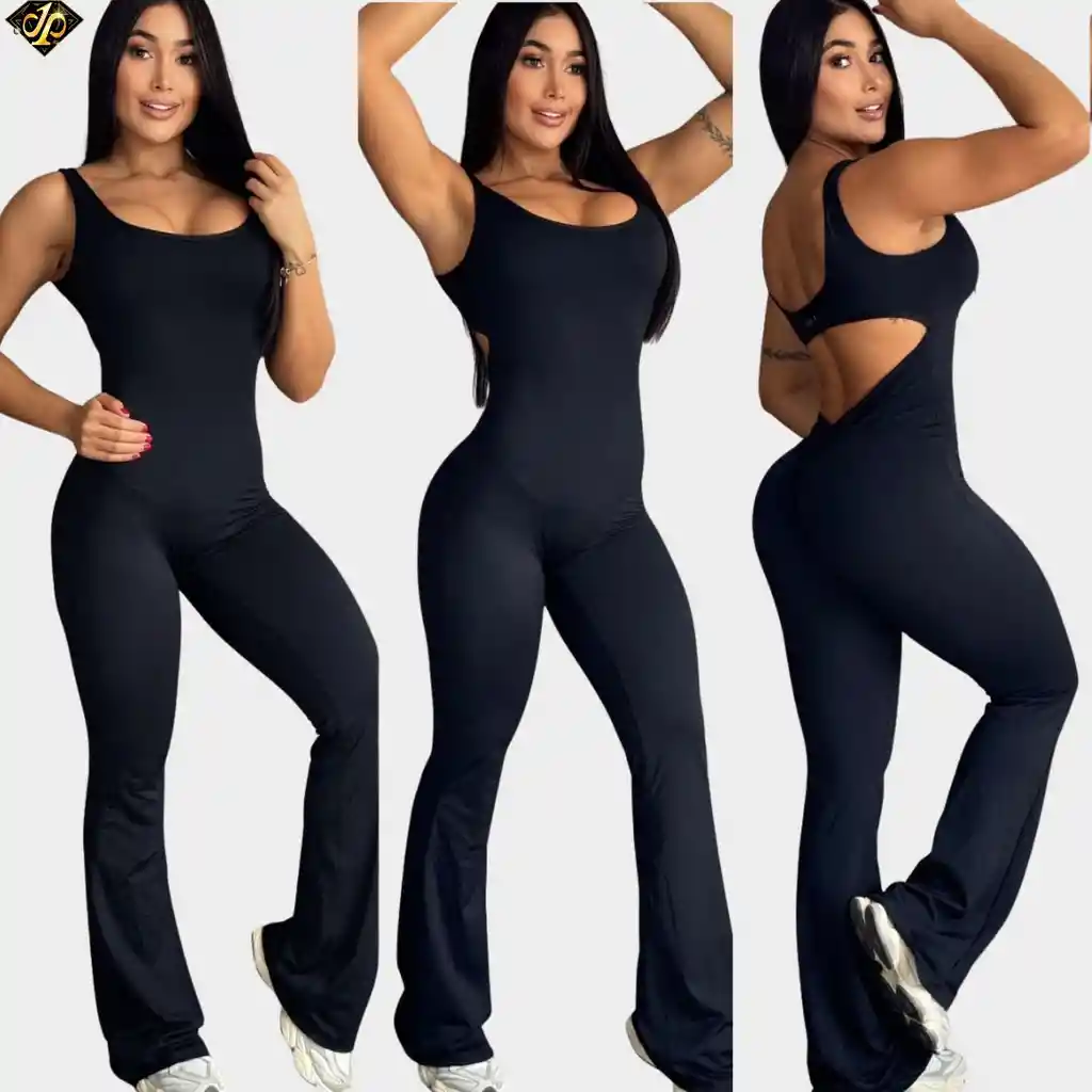 Enterizo Culotte Negro