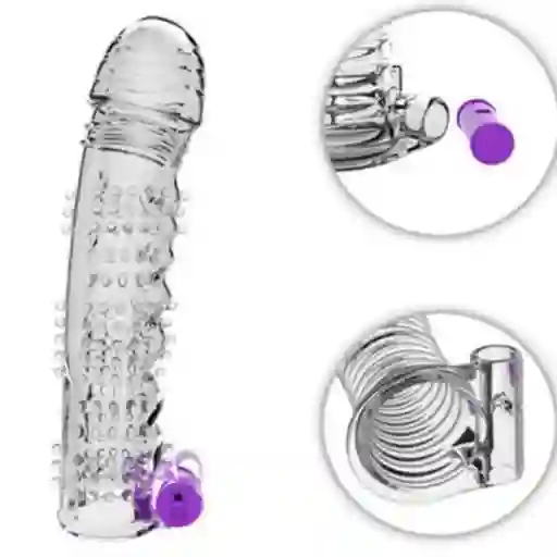Funda Para Pene Crystal Penis Sleeves Docco