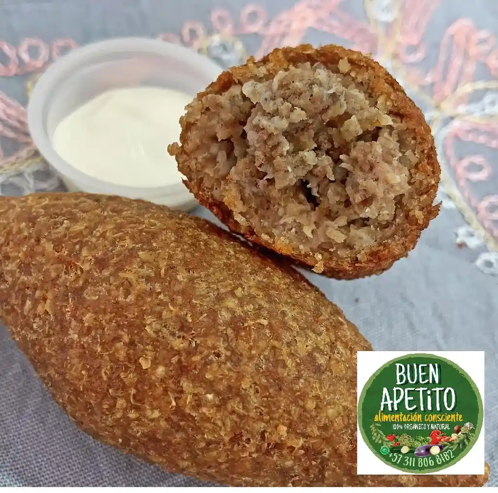 Kibbe Zeppelin Mediano 50g, 6 Unidades.