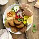 Falafel Libanés Frito Moneda, 6 Unidades.