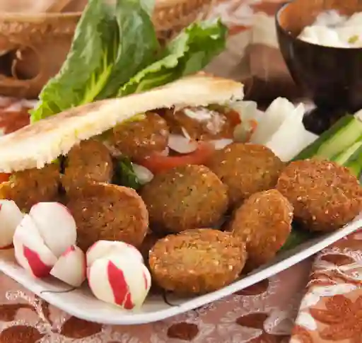 Falafel Libanés Frito Moneda, 6 Unidades.