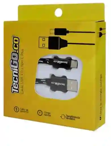 Tecnigo.co Cable Usb 3.0 Iphone Lightning De Carga Rapidad Tipo C