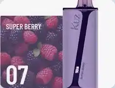 Vape Kuz Dabay 9000 Puffs Super Berry A Domicilio