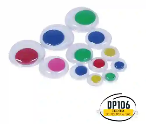 Ojos Locos De Colores X 1 Paquete