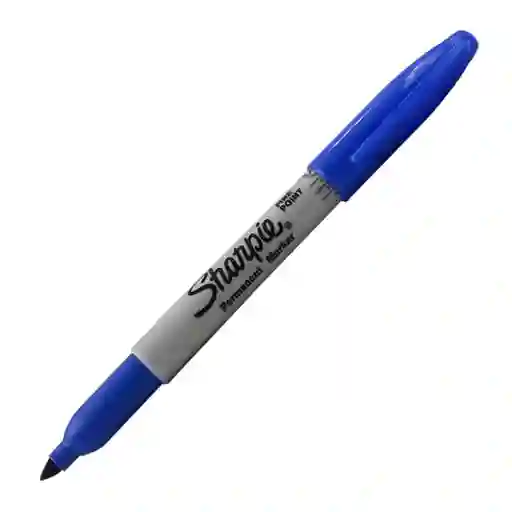 Sharpie Azul Punta Fina