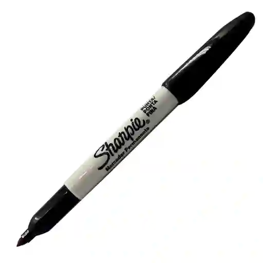 Sharpie Negro Punta Fina